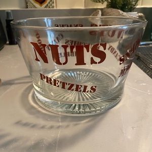 1970’s Glass Snack Bowl